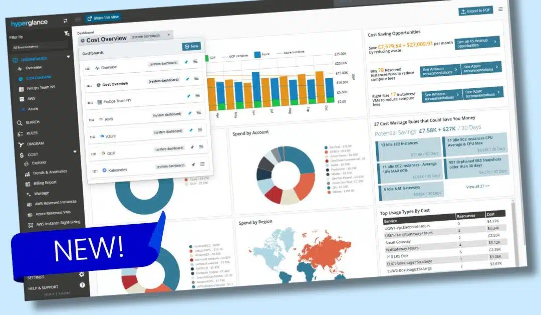 Hyperglance Custom Cloud Dashboards